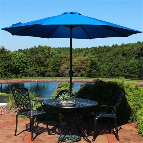  It provides the perfect way to make warm days more comfortable and enjoy your time outdoors with friends and family. . 9 ft patio umbrella